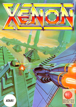 Xenon box art for Atari ST